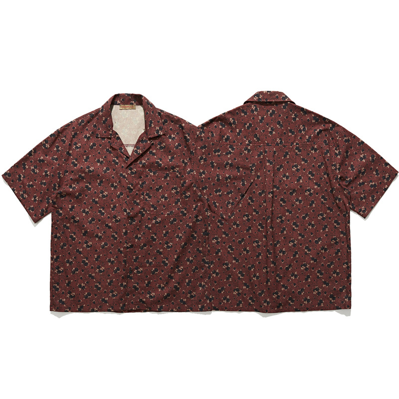 Japanese retro ethnic style Cu - đánh giá và giá Vintage Hawaiian Floral Shirt