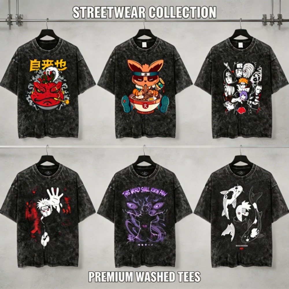 distressed wash T Shirt Naruto - đánh giá và giá Acid Wash Vintage Graphic T Shirt