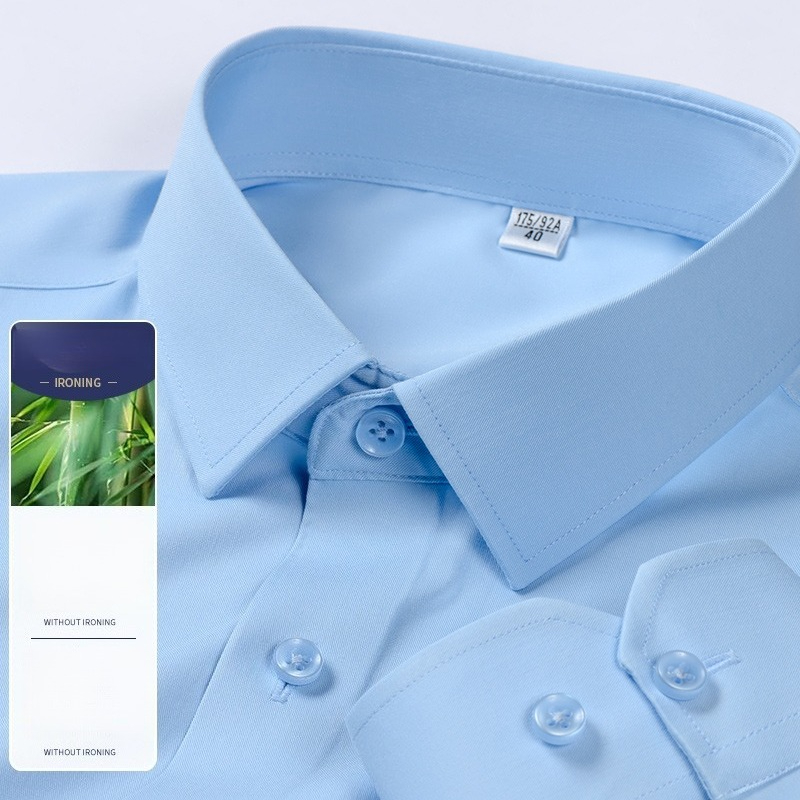 Men's Bamboo Fiber Long Sleeve - đánh giá và giá Breathable Bamboo Fiber Shirt Non Iron