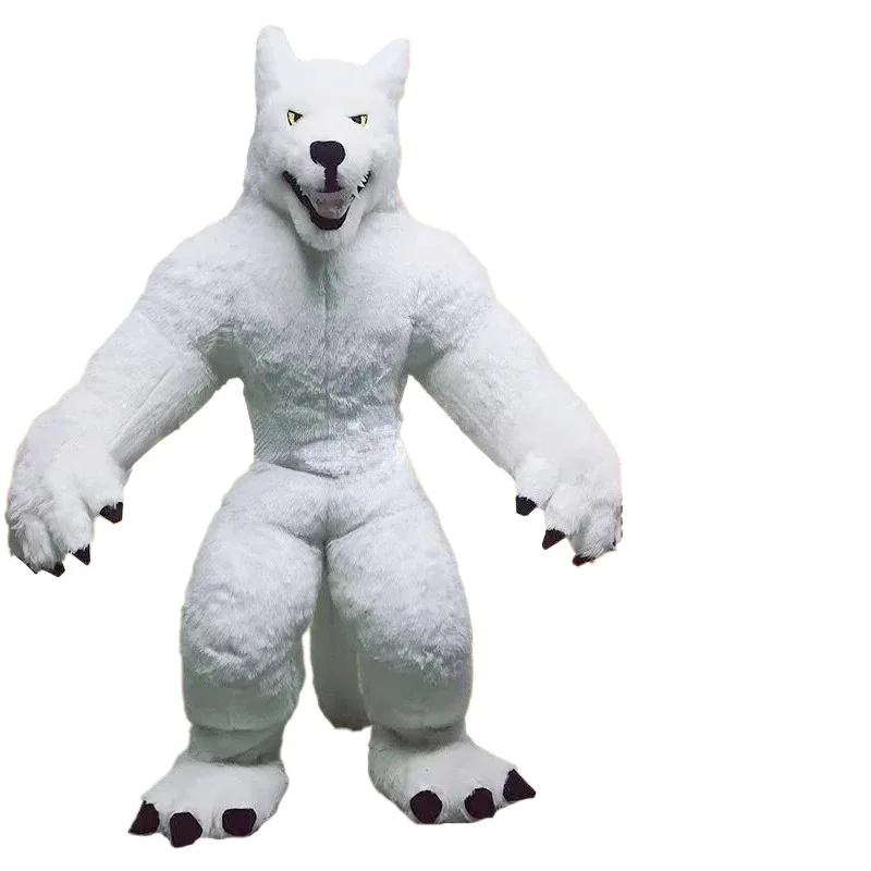 Giant Inflatable Grey Wolf Mas - đánh giá và giá Suits