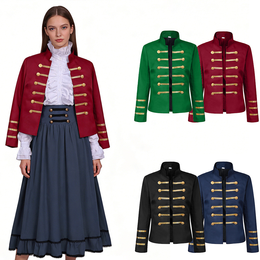 Medieval Court Style Double Br - đánh giá và giá Jackets